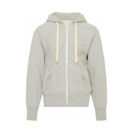 Maison Margiela, Plain Zip Top Grijs, Heren, Maat:S