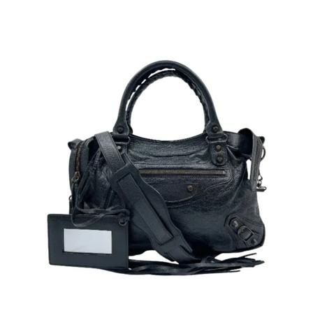 Balenciaga Vintage Pre-owned HandTass , Zwart , Dames , Maat: ONE Size Vintage Tassen