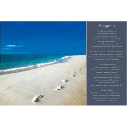 Footprints - Fotsteg i sanden