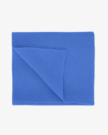 Merino Wool Scarf - Pacific Blue - Male - One Size