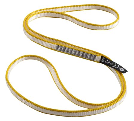 Black Diamond 10 mm Dynex Runners 60 cm Mountaineering equipment Yellow OneSize