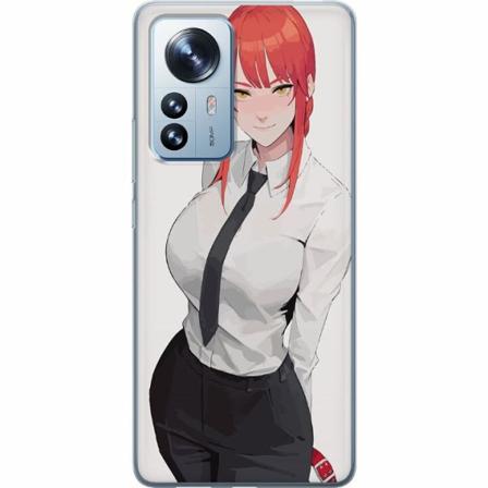 Xiaomi 12 Pro Genomskinligt Skal Makima Chainsaw Man