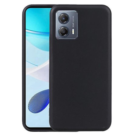 Motorola Moto G06 - Matt Silicon TPU Mjuk Skal - Svart