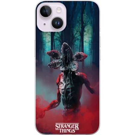 Kompatibelt Mobilskal till Apple Apple iPhone 15 Plus Stranger Things Netflix 80-tals mystik skräck