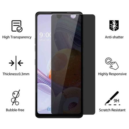 2-pack Skärmskydd Anti-spy Hd 0,3mm Samsung Galaxy A33 5g Transparent