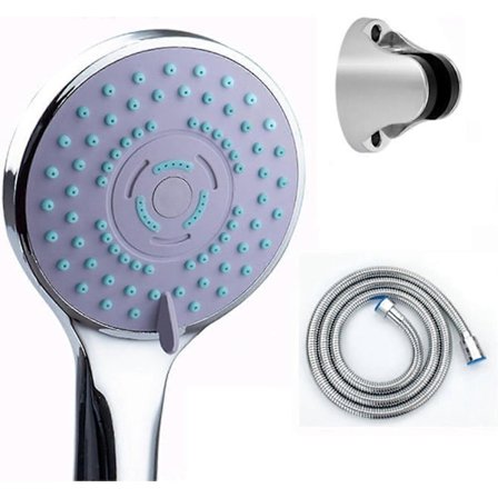 2025 Duschhuvud med slang, AcserGery Krom Handhållet Högtryck Universal PBK