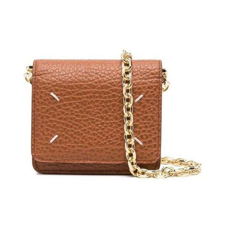 Maison Margiela Cross Body Tass , Bruin , Dames , Maat: ONE Size Schoudertassen