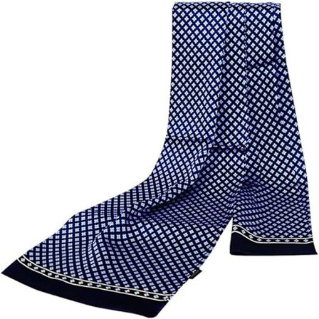 Huivi miehille, silkkihuivi miehille, muotilahja miehille, kaksinkertainen la