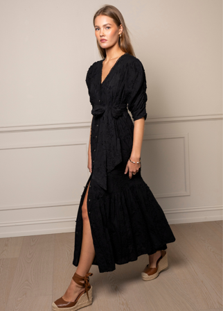 MISSMAYA - Sylvie Dress Matte Black - S