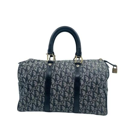 Dior Vintage, Pre-owned Canvas handbags Blauw, Dames, Maat:ONE Size
