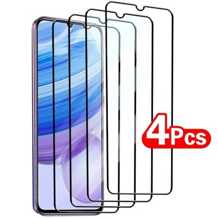 4 st härdat glas för Xiaomi Redmi Note 10 5g skyddsglas