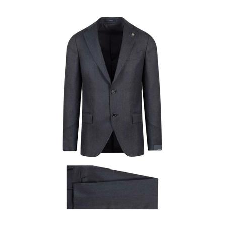 Lardini Suit Blå, Herre Jakkesæt, Størrelse: M