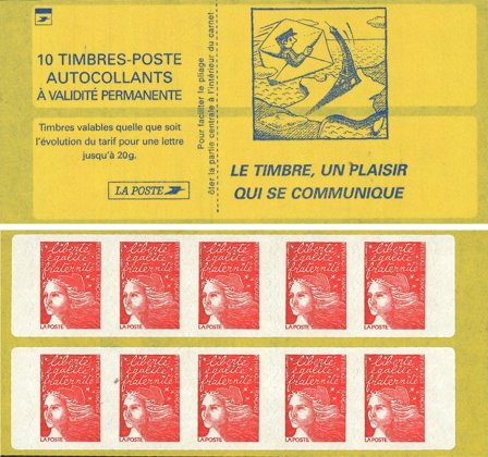 Frankrig 1997 - Frimærkehæfte YT 3085a-C3 - Postfrisk