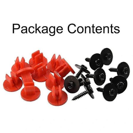 Motor Undertray Kåpa Clips Skruesett For Volvo V50 C30 For Jaguar For Ford Plast Grommets Rundhode Pin Sete Lampe Spenne-YNP