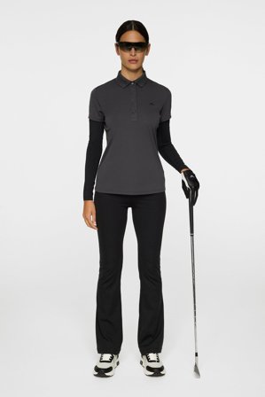 J.Lindeberg - Cassie Polo - Golf - Black - Women - XL