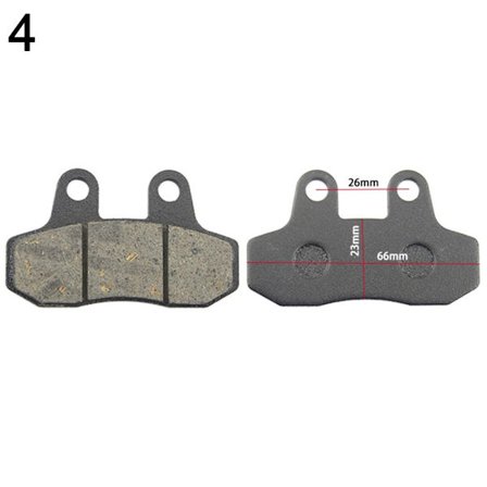 Cykel Bromsbelägg Scooter Bromsskiva 4 4