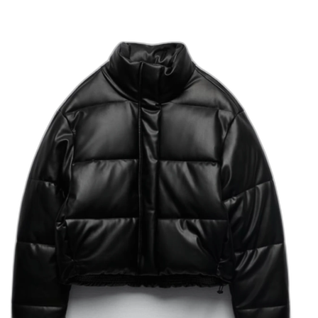 Skinnimmitation jacka