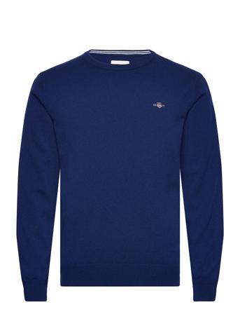 Superfine Lambswool C-Neck Blue GANT