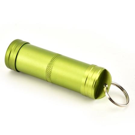 Medisin Oppbevaringsboks, Pilleboks Vanntett Beholder Nøkkelring Pilleboks, Aluminium Legering Metall Pilleboks, Mini Reise Pilleboks 7 Dagers Pille 