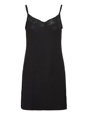 Chemise Nattkjole Svart Calvin Klein*Betinget Tilbud