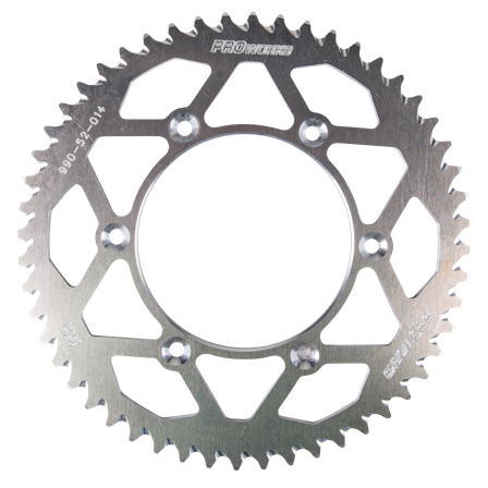 Zadní Rozeta Proworks Aluminium Stříbrná - Husaberg FS570 2010-2011