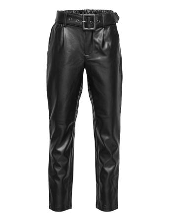Konnanna Hw Belt Pant Wvn Black Kids Only