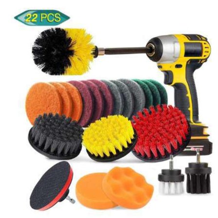 22-osainen porakoneen puhdistusharja, sähköporakoneen harjaliite Ki