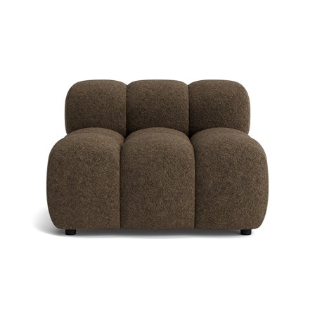 Puffy 1 personers modul - Anthology Brun - 95x95x64 - Sofa