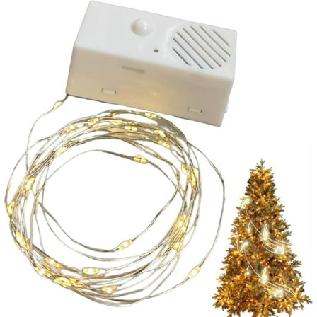 Animert spilledåse med julemusikk, håndmalt hjortefigur og personlig gaveidé [D]