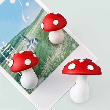 3 dekorative køleskabsmagneter, perfekte køleskabsmagneter f