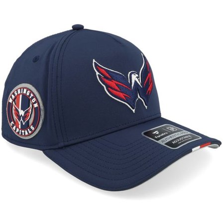 Fanatics - NHL Blå adjustable Keps - Washington Capitals Auth Pro NHL Mesh Gray/Navy Adjustable @ Hatstore