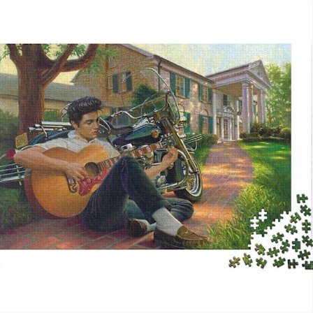 Elvis Presley Puslespil til Voksne, Børnepuslespil, Træ, Det Umulige Puslespil