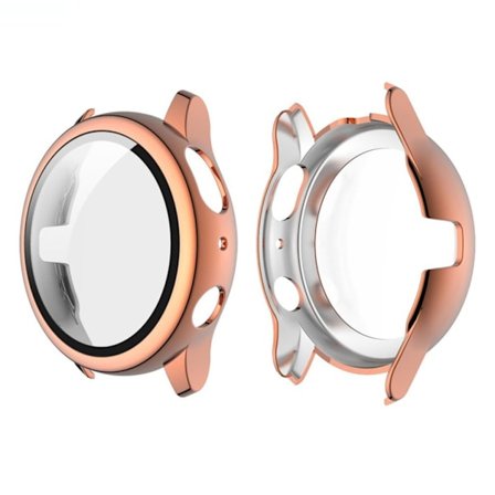ENKAY HAT PRINCE galvanisering ram för Samsung Galaxy Watch Active 2 - 40mm - rosa guld