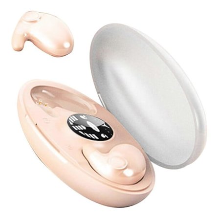 Usynlige Trådløse Søvnørepropper Ipx5 Vandtætte, Mini Skjulte Høretelefoner In-Ear Khaki