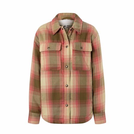 Marmot Women's Ridgefield Sherpa Flannel Jacket (dam)