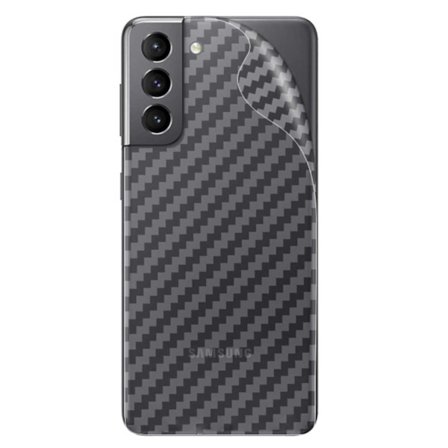 Galaxy S22 Skyddsfilm för Baksida Kolfiber Vinyl Skin