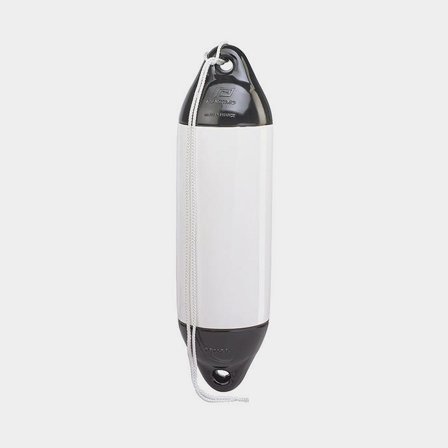 Fender Plastimo 10x40cm med lina - vit med svart topp