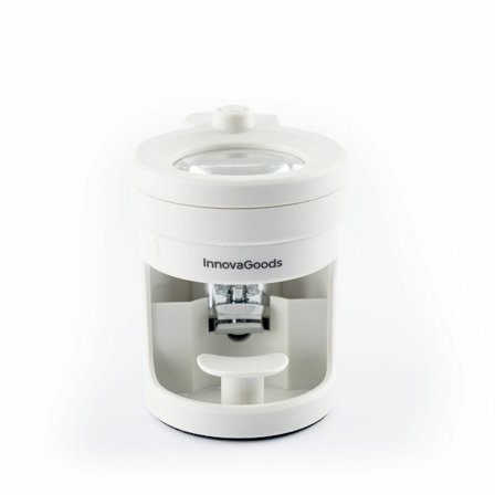 Negleklipper med LED og Forstørrelsesglas