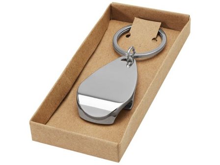 Kapsylöppnare Nyckelring Don silver - Lyreco - Profilsortiment - Hem och hushåll - Flasköppnare