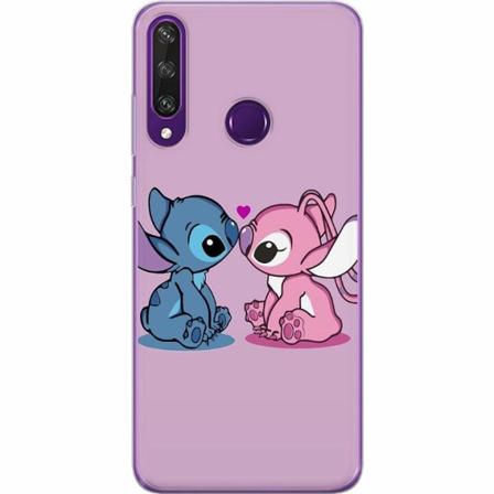 Huawei Y6p Genomskinligt Skal Lilo And Stitch