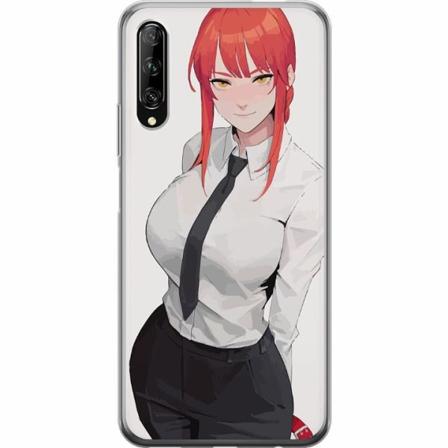 Huawei P Smart Pro 2019 Genomskinligt Skal Makima Chainsaw Man