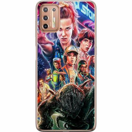 Motorola Moto G9 Plus Mjukt Skal - Stranger Things