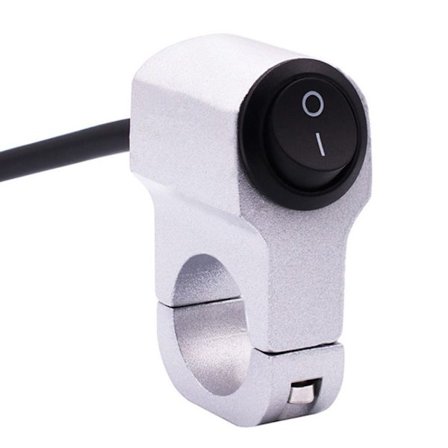 Motorcykelstyre Switch Moto Light Controller SILVER