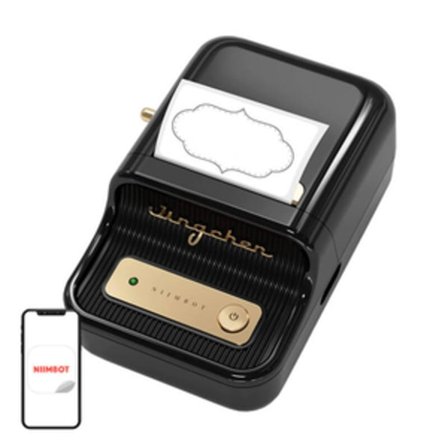 Bærbar etiketprinter Niimbot B21 (sort)