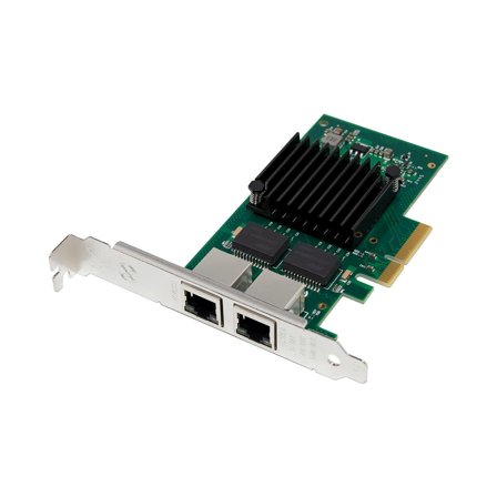 MicroConnect nettverksadapter - PCIe 2.1 x4 - Gigabit Ethernet x 2