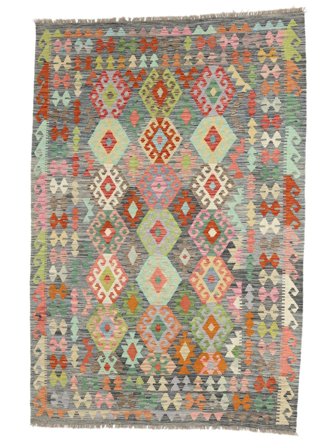 Alfombra Oriental Kilim Afghan Old Style 173X255 Marrón/Amarillo Oscuro (Lana, Afganistán)