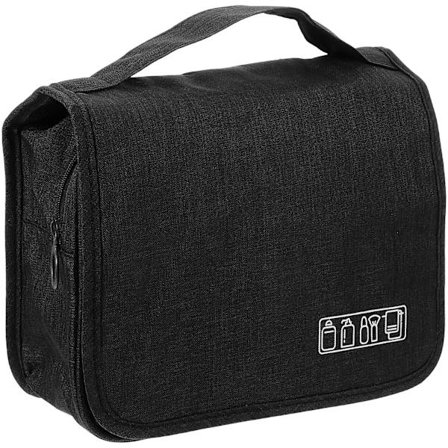 Hängande krok toalettartiklar väska resor stor kapacitet inre krok kosmetisk väska