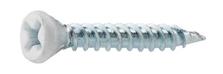 Grabber 166106 Listskruv 16J-VIT 3.8 x 28 mm, 100-pack, Infästning