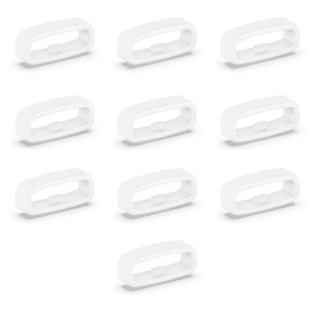 Valkoinen lenkki 22 mm kellon rannekkeeseen, 10 kpl, musta