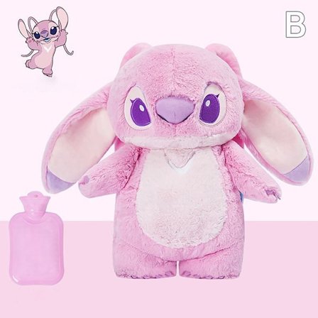 Stitch Vinter Ekstra Stor Plys Termo Håndvarmer